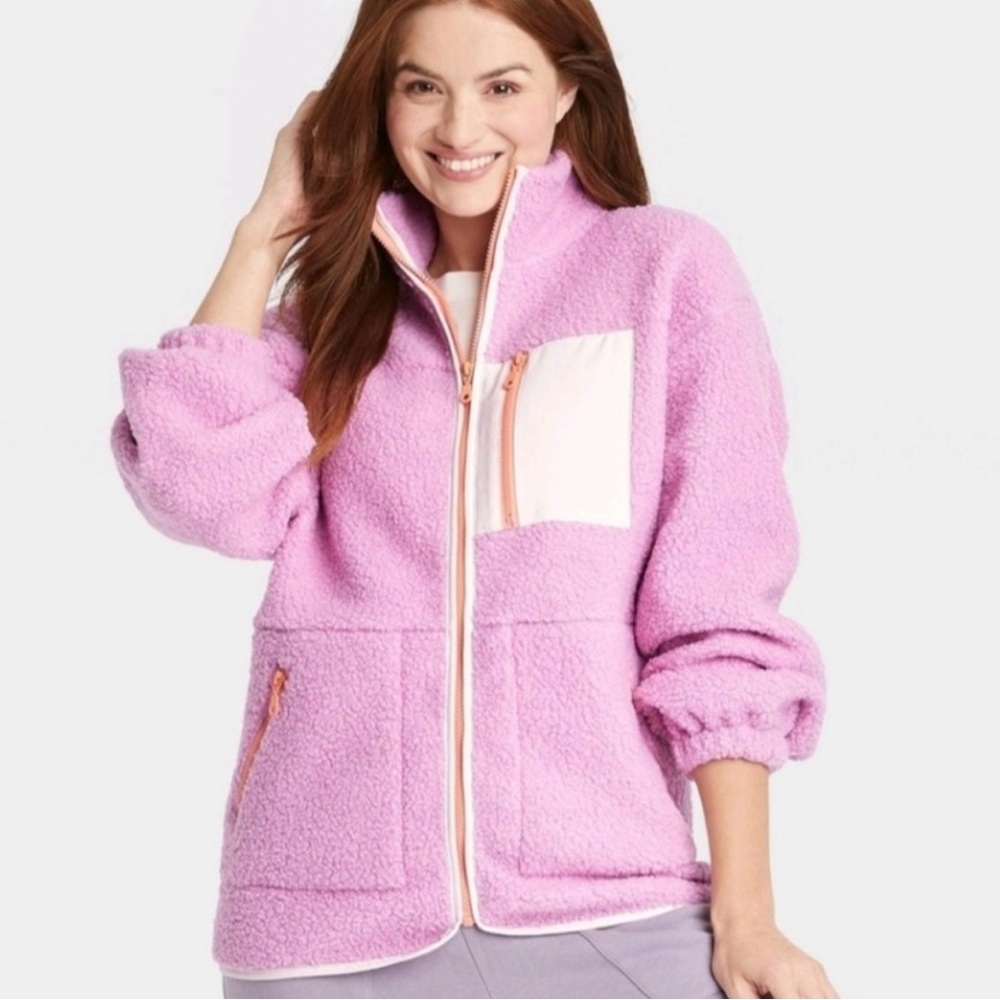 Universal Thread • Pink Sherpa Jacket